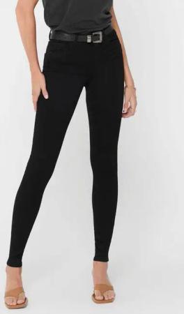 ONLY Skinny-fit-Jeans ONLROYAL – Skinny-Jeans mit normaler Leibhöhe und Stretch unifarben, modisch, skinny fit, Denim