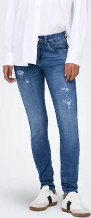 ONLY Skinny-fit-Jeans ONLRUSH MID WAIST SK REP DNM MAS