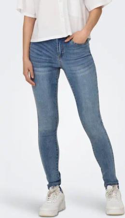 ONLY Skinny-fit-Jeans "ONLWAUW MID SKINNY DNM GUABOX"