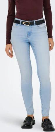 ONLY Skinny-fit-Jeans "ONLWAUW MID SKINNY DNM TAI640"