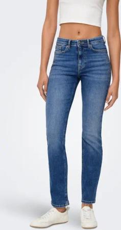 ONLY Slim-fit-Jeans "ONLSUI MID SLIM RHINESTONE DNM TAI"