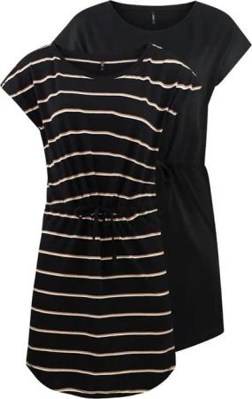 ONLY Sommerkleid Damen Mini Kleid onlMAY S/S Dress A-Linie aus 100% Baumwolle