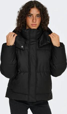 ONLY Steppjacke "ONLAGNES COATED PUFFER JACKET OTW" mit Kapuze