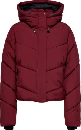 ONLY Steppjacke "ONLHARPER LIFE SHORT PREMIUM JACKET OTW" mit Kapuze