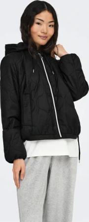 ONLY Steppjacke "ONLMIKI HOOD QUILT JACKET CC OTW" mit Kapuze mit seitlichem Kordelzug am Saum