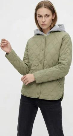 ONLY Steppjacke ONLRISSO LIFE HOOD QUILT JACKET CC OTW mit abnehmbarer Kapuze