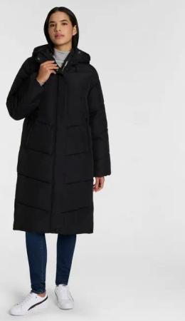 ONLY Steppmantel ONLMEGAN LIFE LONG PUFFER COAT CS OTW verdeckter Zipper, Reißverschlusstaschen, winddicht