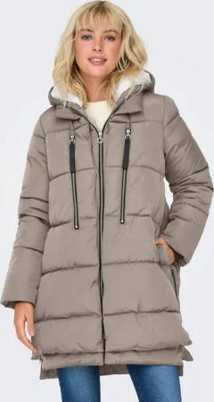 ONLY Steppmantel ONLNEWNORA LONG PUFFER COAT LIFE CC OTW