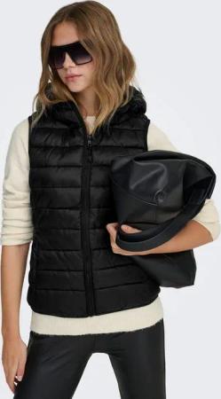 ONLY Steppweste ONLNEWTAHOE HOOD WAISTCOAT OTW NOOS Kunstfaser