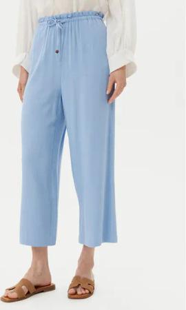 ONLY Stoffhose Solvi 15338672 Blau Cropped Fit