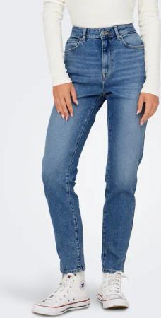 ONLY Straight-Jeans "ONLEMILY STRETCH HW ST AK DNM CRO571NOOS"