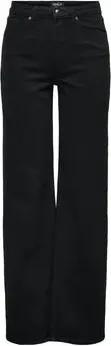 Only  Straight Leg Jeans 15338858 JUICY HW WIDE-BLACK DENIM