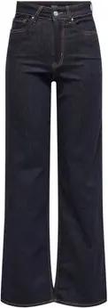 Only  Straight Leg Jeans 15352206 MADISON WIDE-DARK BLUE DENIM