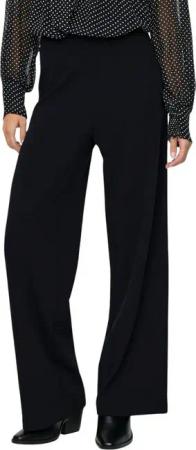 ONLY Stretch-Hose Mid Waist mit weitem Bein bequem & trendy