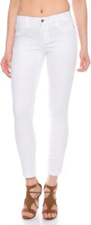 ONLY Stretch-Jeans Only Damen Skinny Jeans Hose mit Stretch in weiß Regulare Leibhöhe