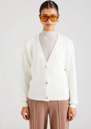 ONLY Strickjacke ONLELLA (1-tlg) Ziersteine