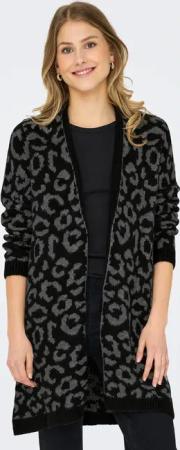 ONLY Strickjacke "ONLJADE ANIMAL AO LS CARDIGAN RP KNT"