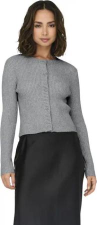 ONLY Strickjacke ONLKATIA LIFE LS BUTTON mit Rundhals-Ausschnitt