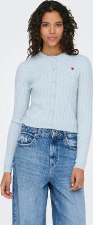 ONLY Strickjacke ONLKATIA LS CABLE BUTTON CARDIGAN CC KNT