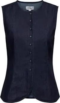 Only  Strickjacken Onlashby Sl Dnm Waistcoat Qyt 15364571
