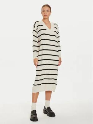 ONLY Strickkleid New Tessa 15236372 Beige Relaxed Fit