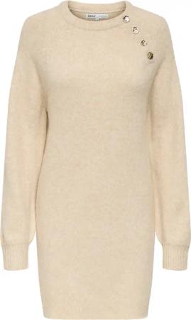 ONLY Strickkleid "ONLFI LIFE LS BUTTON ONEC DRESS ZL KNT"