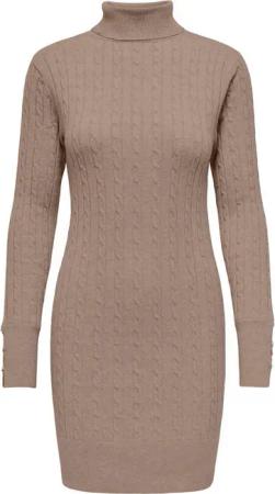 ONLY Strickkleid ONLLOUIS LS ROLLNECK CABLE DRESS AT KNT