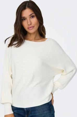 ONLY Strickpullover "ONLADALINE L/S SHORT PULLO KNT NOOS" Viskosemischung, regular fit