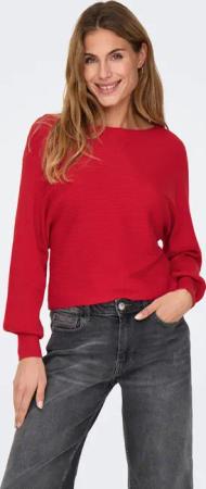 ONLY Strickpullover "ONLADALINE L/S SHORT PULLO KNT NOOS" Viskosemischung, regular fit