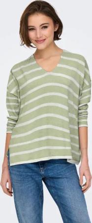 ONLY Strickpullover "ONLAMALIO LIFE LS V-NECK KNT"