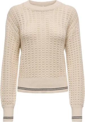 ONLY Strickpullover ONLASA LS DETAIL O-NECK CC KNT