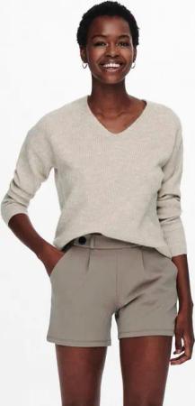 ONLY Strickpullover ONLCAMILLA V-NECK L/S PULLOVER KNT NOOS