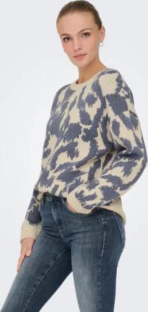 ONLY Strickpullover ONLGIGI LS GLITTER O-NECK KNT