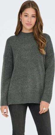 ONLY Strickpullover ONLHAZEL LS HIGHNECK OVERS PULL KNT NOOS