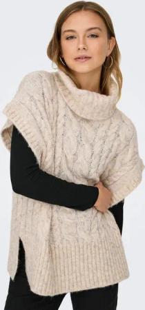 ONLY Strickpullover ONLIDA LIFE SL ROLLNECK VEST CC KNT