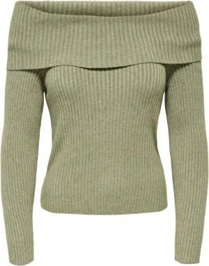 ONLY Strickpullover ONLKATIA LIFE LS OFF SHOULDER KNT NOOS Viskosemischung, regular fit
