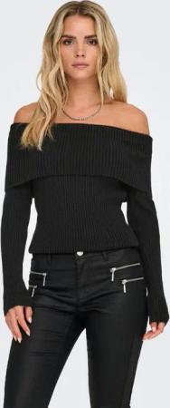ONLY Strickpullover ONLKATIA LIFE LS OFF SHOULDER KNT NOOS Viskosemischung, regular fit