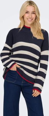 ONLY Strickpullover "ONLKATIA LS RIB HIGHNECK CC KNT"