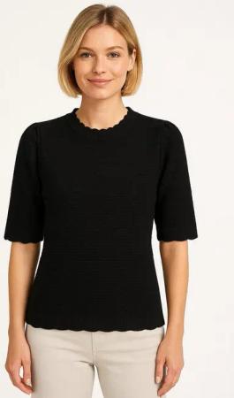 ONLY Strickpullover ONLKATIA SS STRUCTURE O-NECK CC KNT