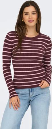 ONLY Strickpullover "ONLLOUISA L/S PULLOVER KNT NCA"