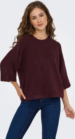 ONLY Strickpullover ONLSIMONI 3/4 PULLOVER KNT NOOS mit Fledermaus-Ärmeln