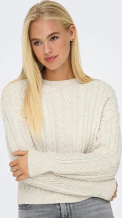 ONLY Strickpullover "ONLSOFIE LS CABEL PULLOVER EX KNT"