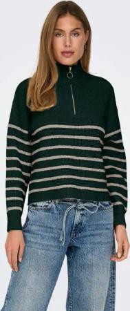 ONLY Strickpullover ONLTOKYO L/S ZIP PULLOVER KNT NOOS