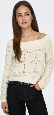 ONLY Strickpullover "ONLVILDA LIFE L/S PULLOVER KNT NCA"