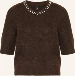 ONLY Strickshirt mit Schmucksteinen