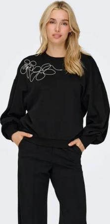 ONLY Sweatshirt ONLBROOK L/S PEARL DETAIL CS SWT