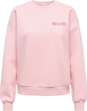 ONLY Sweatshirt ONLDAZE L/S O-NECK TERRY PRINT CS SWT mit Print auf der Vorder- und Rückseite