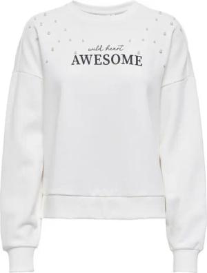 ONLY Sweatshirt ONLJENNA L/S O-NECK EMB. BOX SWT