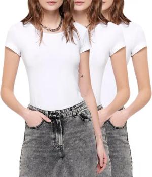 ONLY T-Shirt (3er-Pack) Basic Shirts in Unifarben