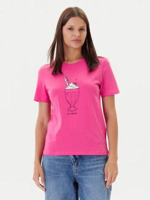 ONLY T-Shirt Fun Life 15349901 Rosa Regular Fit